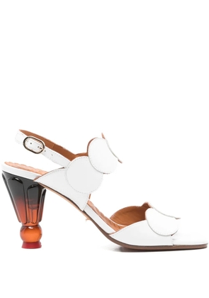 Chie Mihara Urana buckle sandals - White
