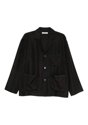 6397 pyjama-style shirt - Brown