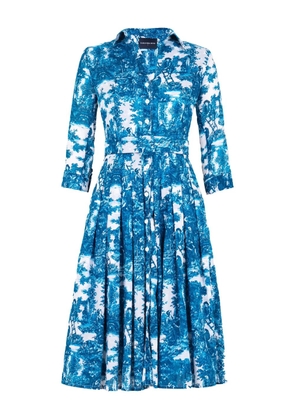 Samantha Sung Audrey shirt dress - Blue
