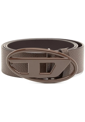 Diesel B-1dr logo-buckle belt - Brown