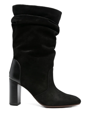 Chie Mihara 85mm calf-leather boots - Black