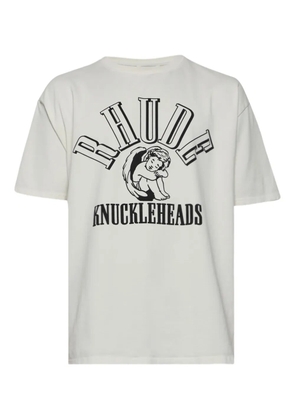 RHUDE Knuckleheads cotton T-shirt - White