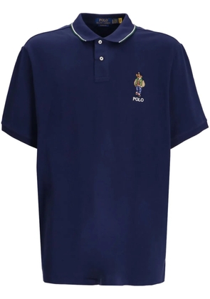 Polo Ralph Lauren Teddy Bear cotton polo shirt - Blue