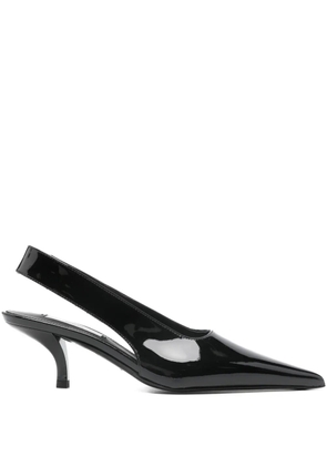 TOTEME pointed slingback pumps - Black