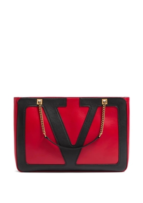 Valentino Garavani logo-embellished tote bag - Red