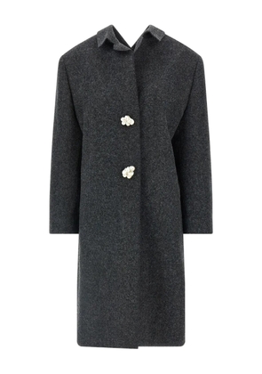 Prada Shetland virgin-wool coat - Grey