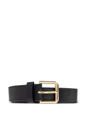 Givenchy gold-buckle leather belt - Black