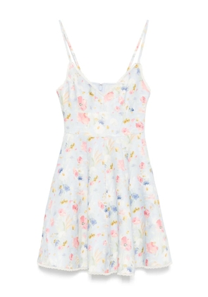 ZIMMERMANN Lucky Picnic mini dress - Blue