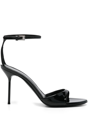 Paris Texas 95mm leather sandals - Black