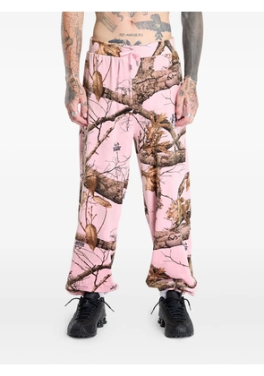 Pleasures x Juicy Couture Realtree velour track pants - Pink