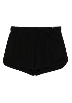 Christopher Esber ruched boxer shorts - Black