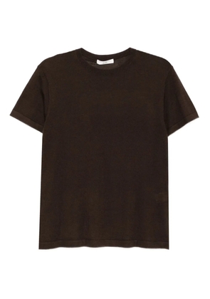 CO COLLECTION fine cashmere T-shirt - Brown