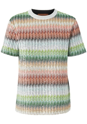 Missoni sequinned T-shirt - Green