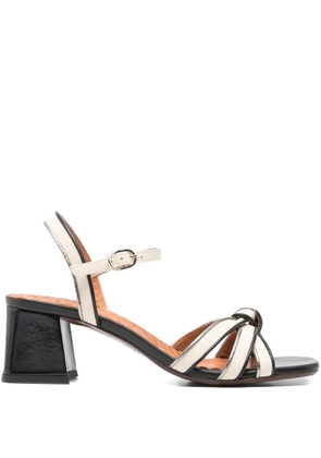 Chie Mihara knot strapped heeled sandals - Neutrals