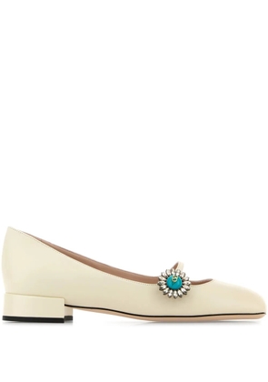 Valentino Garavani 20mm Preshoes Mary-Jane ballet flats - Neutrals