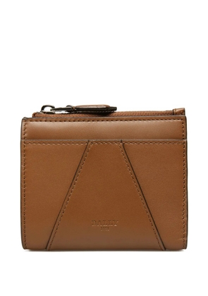 Bally Axeel zip-fastening leather wallet - Brown