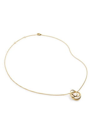 Monica Vinader Nura Wrap necklace - Gold