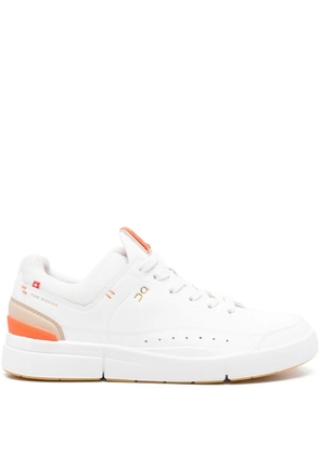 On Running lace-up panelled sneakers - White