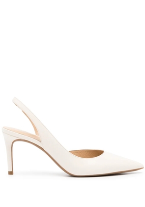 Michael Michael Kors Chelsea slingback leather pumps - White