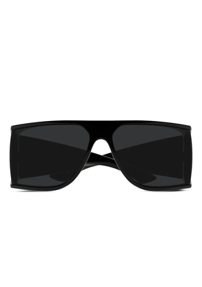 Saint Laurent Eyewear Injection shield-frame sunglasses - Black