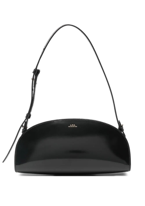 A.P.C. small Demi-Lune shoulder bag - Black