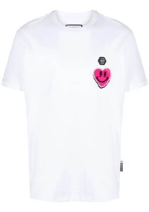 Philipp Plein graphic-print cotton T-shirt - White