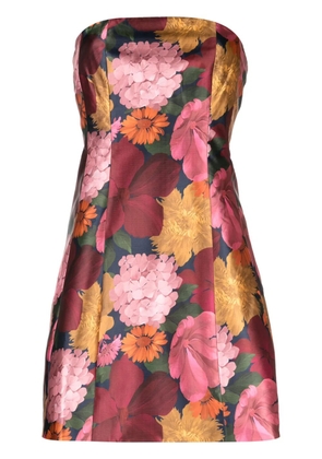 Sachin & Babi Alanna floral-print dress - Red