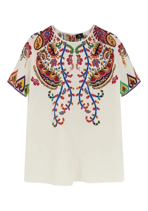 ETRO silk blouse - White