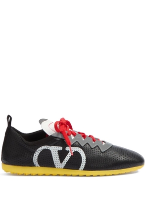 Valentino Garavani Chromathon perforated sneakers - Black