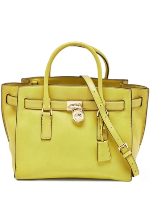 Michael Kors Vintage padlock-detail tote bag - Green