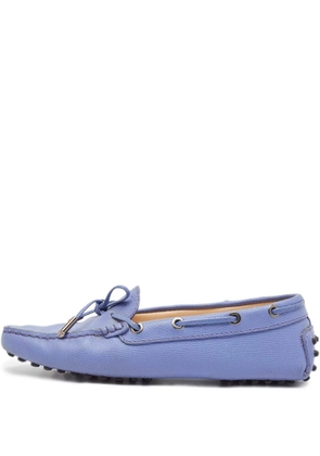 Tod's Vintage 2024 bow-embellished loafers - Blue