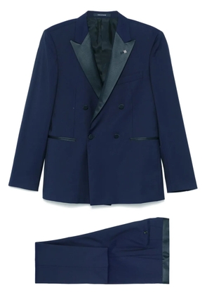 Tagliatore virgin wool suit - Blue