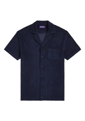 Ralph Lauren Purple Label terry-cloth shirt - Blue