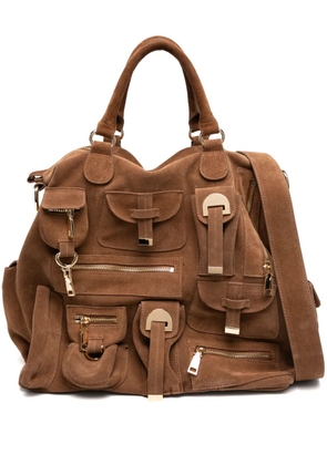 Cynthia Rowley cargo pocket shoulder bag - Brown