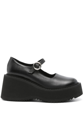 Nicole Saldaña 75mm Nina platform pumps - Black