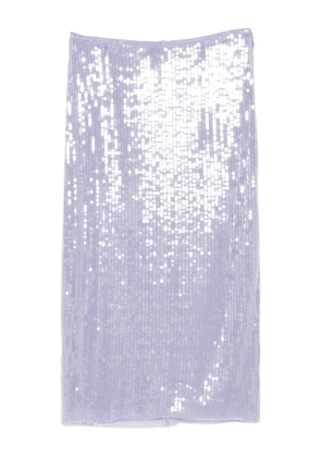 Monse sequinned pencil skirt - Purple