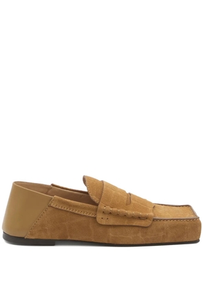 Jacquemus Carré loafers - Brown