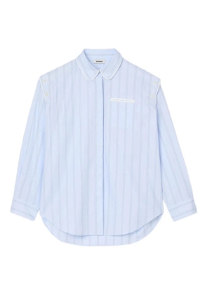 SANDRO striped shirt - Blue