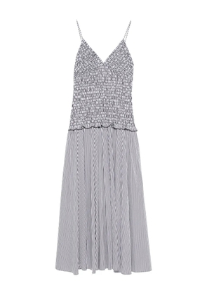 Brandon Maxwell Josie midi dress - Black