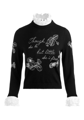 alice + olivia Carolann sweater - Black