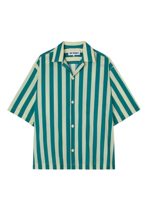 Sunnei stripe short-sleeve shirt - Green