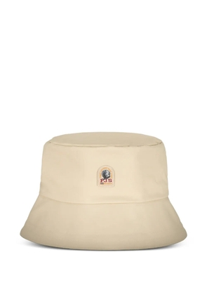 Parajumpers logo-patch bucket hat - Neutrals