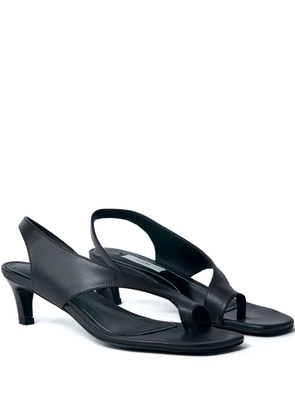 TOTEME 40mm thong sandals - Black