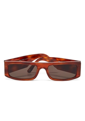 Andy Wolf 2020s rectangular acetate sunglasses - Brown