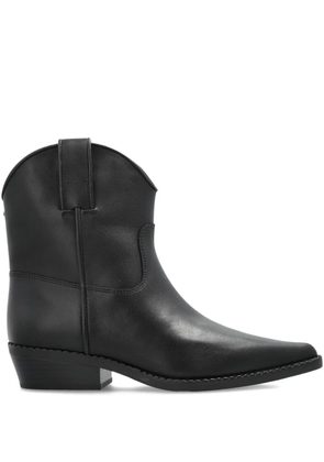 Michael Michael Kors 40mm pointed-toe leather boots - Black