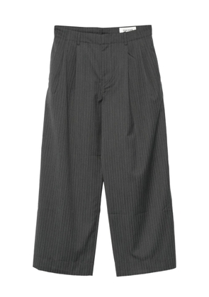 TONYWACK pinstripe tailored trousers - Grey