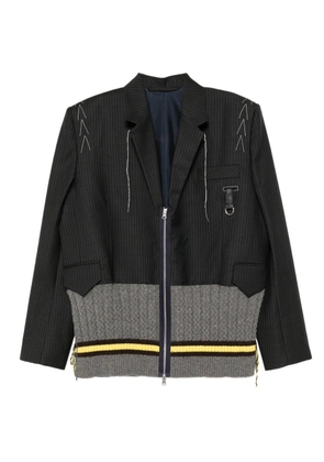 SONIA CARRASCO wool jacket - Black