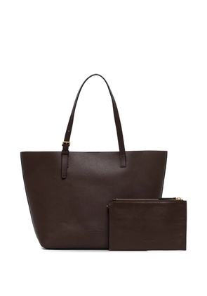 Marc O'Polo adjustable-strap leather tote bag - Brown