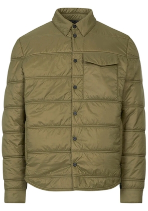 Aztech Mountain Loge Peak quilted shirt jacket - Green