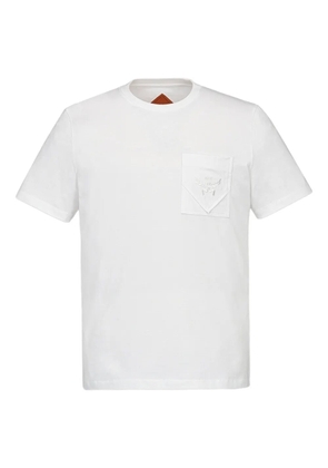 MCM Essential logo-pocket T-shirt - White
